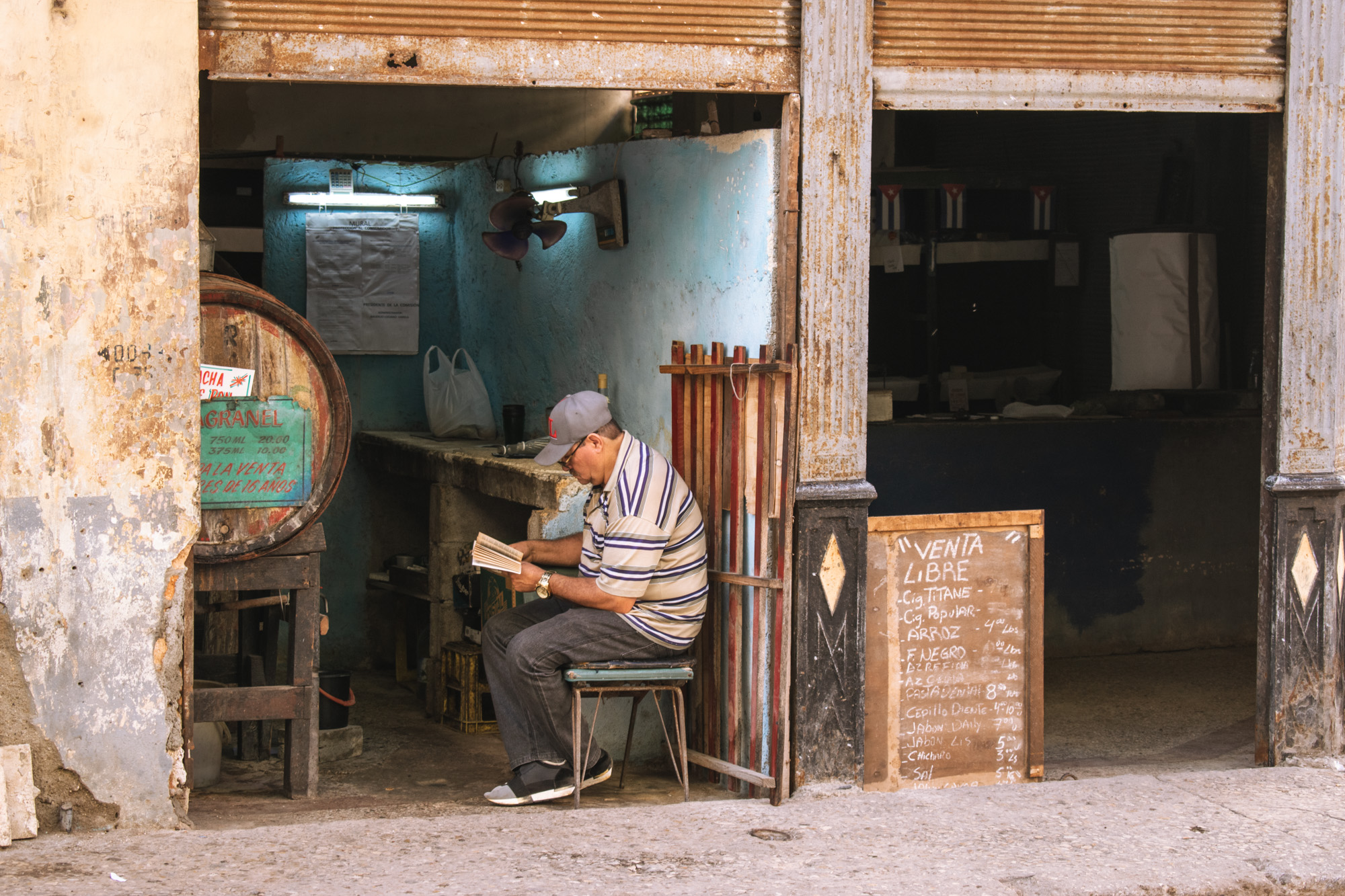 vendeur à Havana